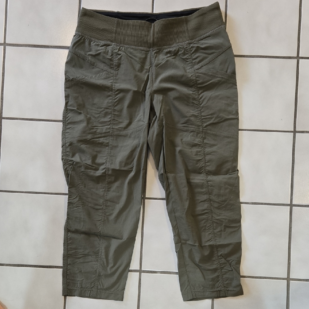 Prana Olive Green Capris